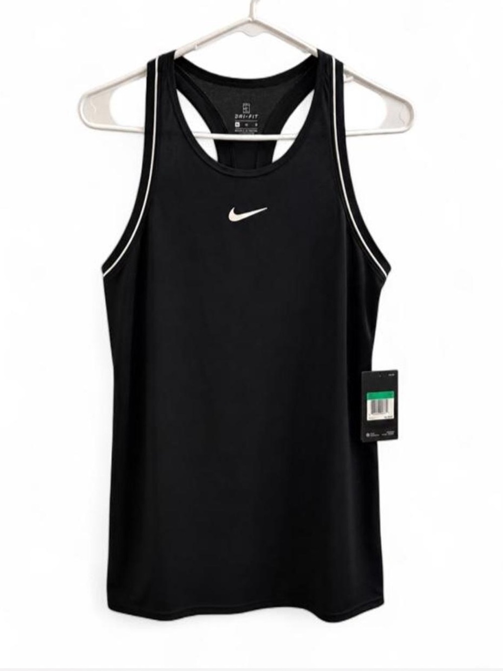 Nike Black Racerback Performance Tennis Tank Top - Picture 2 of 7